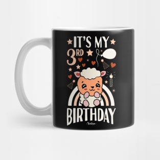 It's My 3rd Birthday Sheep Mug